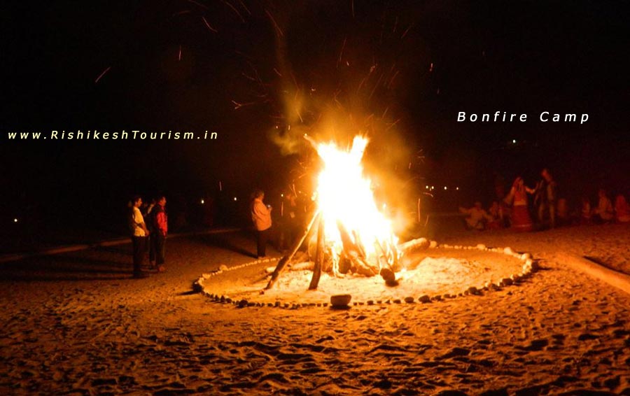 Rishikesh TOURISM :- Bonfire Camping in Rishikesh